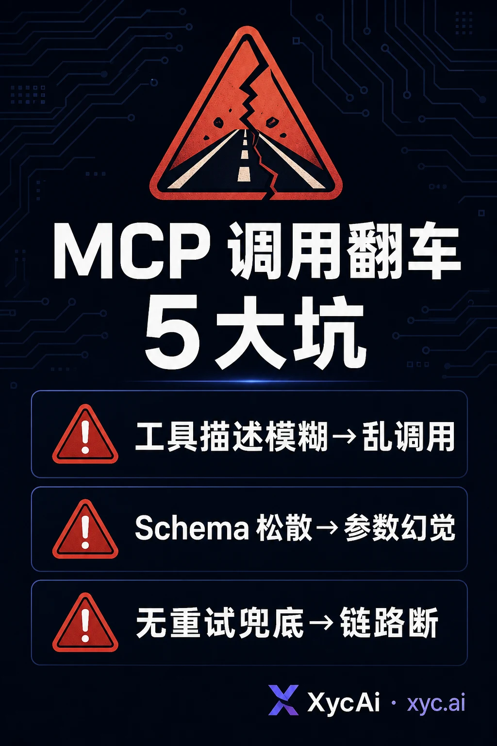 MCP 工具调用翻车？5个坑先绕开